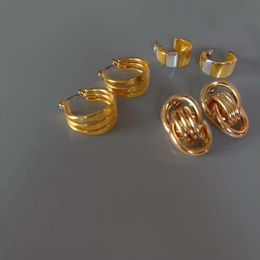Gold Hoop Earrings